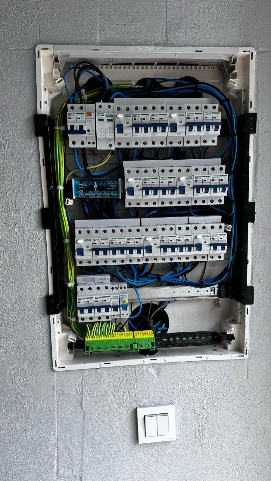 Wall-mounted panel